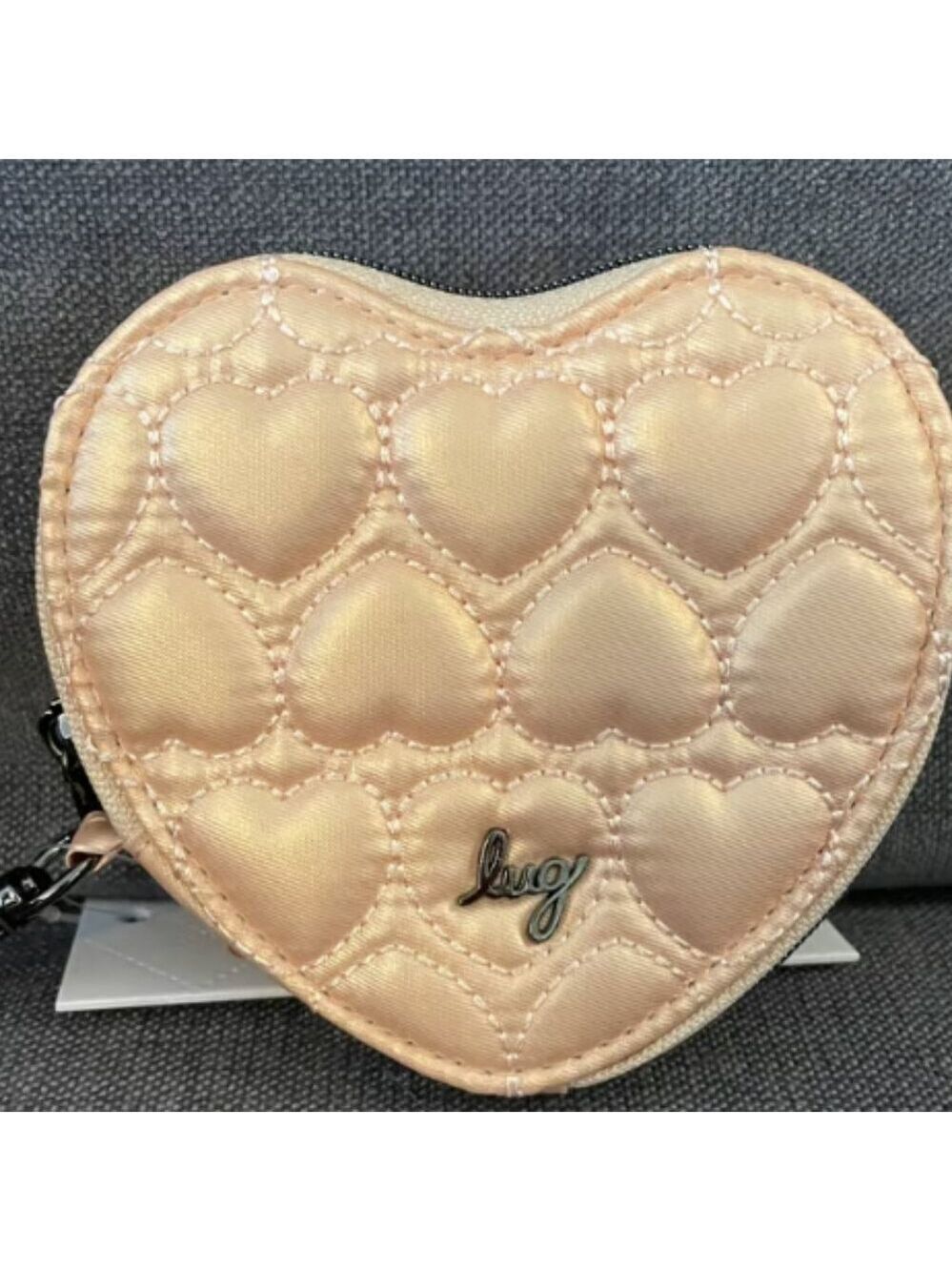NWT- LUG HEART POUCH - ASSORTED PRINTS